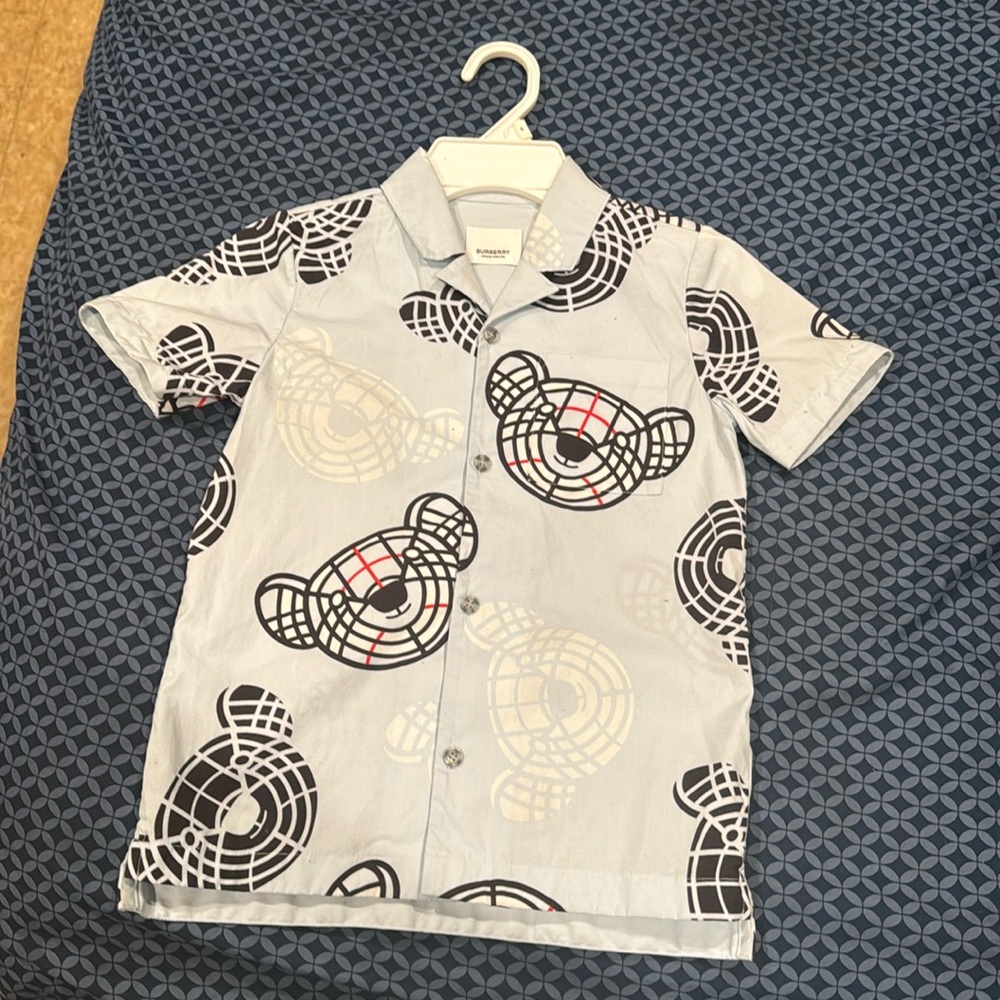 Toddler Boys Burberry Shirt